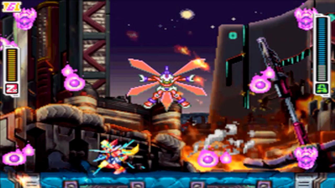 Mega Man ZX (Hard) 16. Area O: Prometheus and Pandora Battle - YouTube