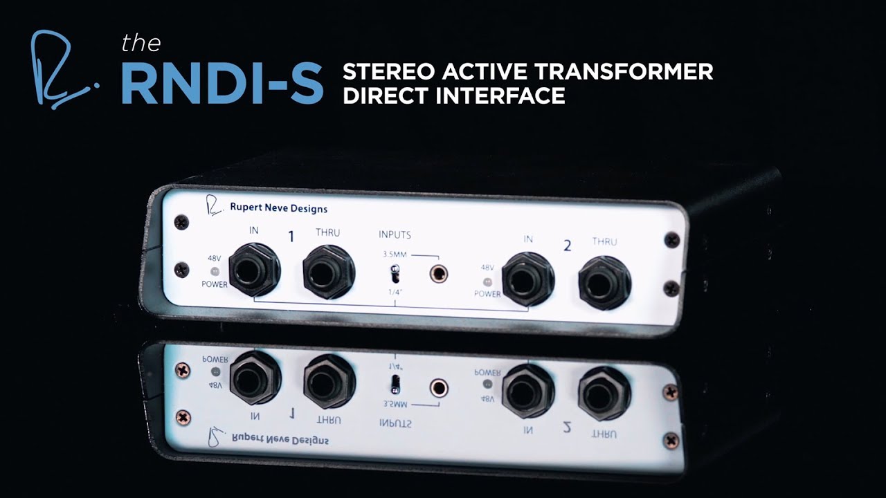 Rupert Neve Designs RNDI-S DIボックス 2CH ルパートニーブデザイン