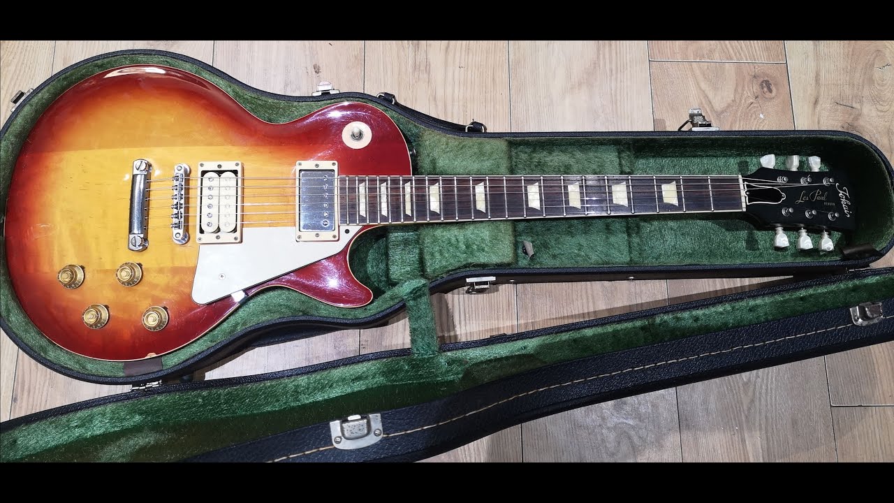 Tokai Les Paul Reborn 1978 Orange Sunburst - Demo Video - YouTube