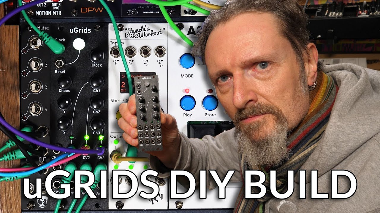 BUILT MODULE – uGrids with black anodized aluminium panel – Pusherman