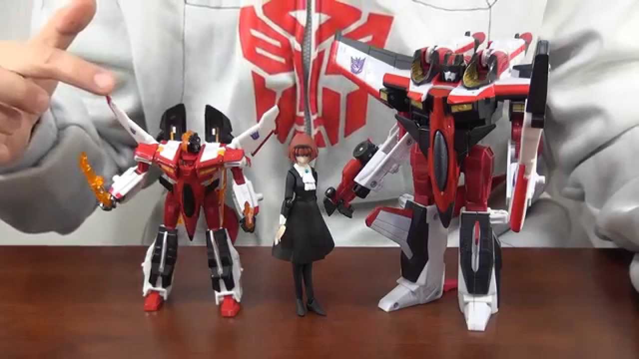 玩具レビュー】新旧スタースクリーム比較！ - YouTube