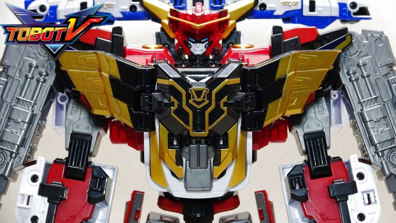 Tobot V2] Combined 4 machines Gigant Saver Gigant V & Twin Blade