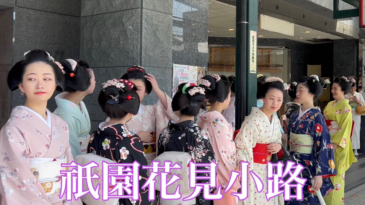 2023年5月1日 【舞妓さんが往く京都】祇園花見小路を歩く 【4K】Walk