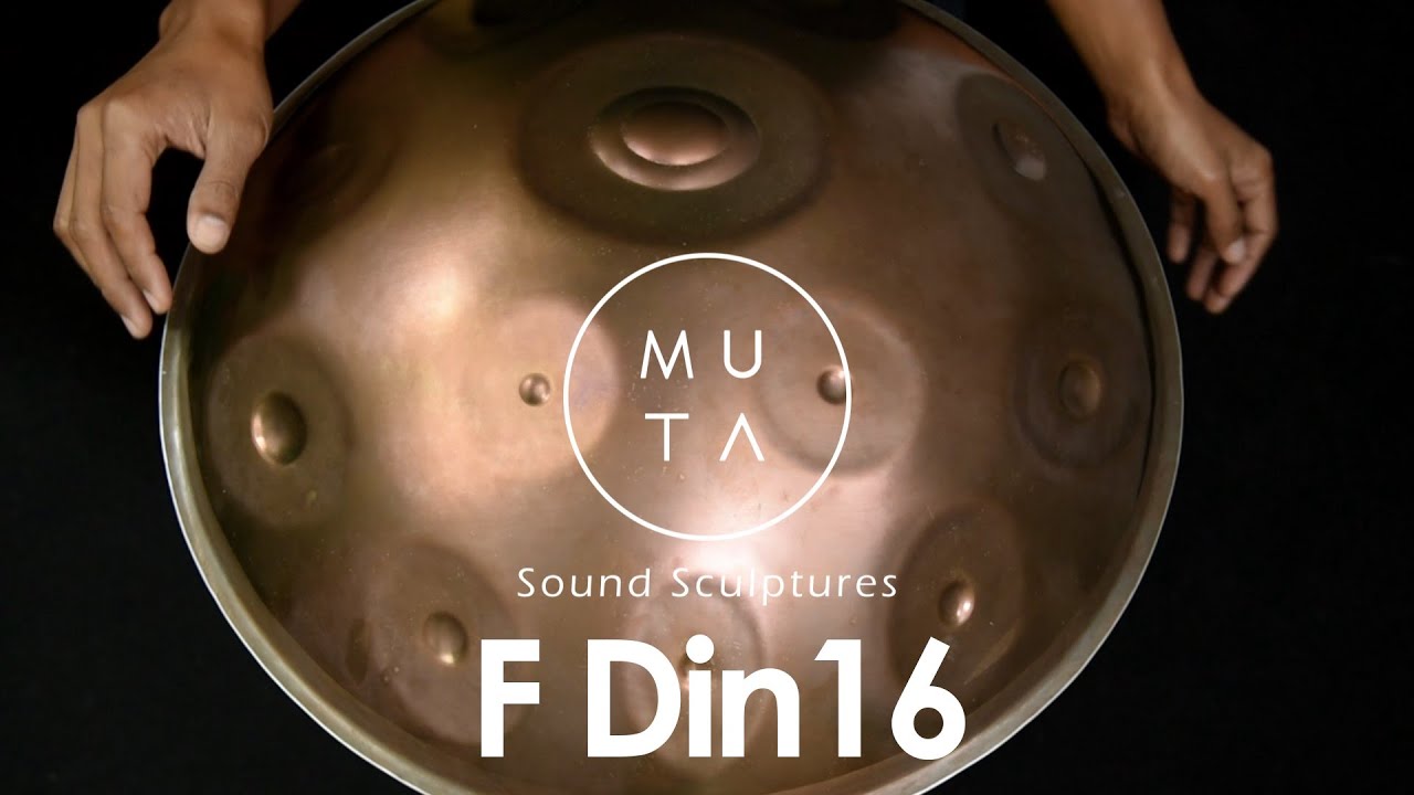 Hand pan ハンドパン MUTA製 F DIN(INTEGRAL) 16(17NOTE) ハードケース