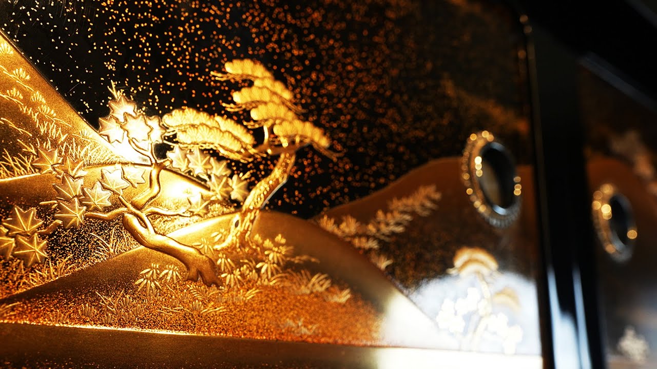 飾り棚 山水蒔絵 12,100,000円（税込） | 輪島塗の塗師屋 輪島漆器大雅