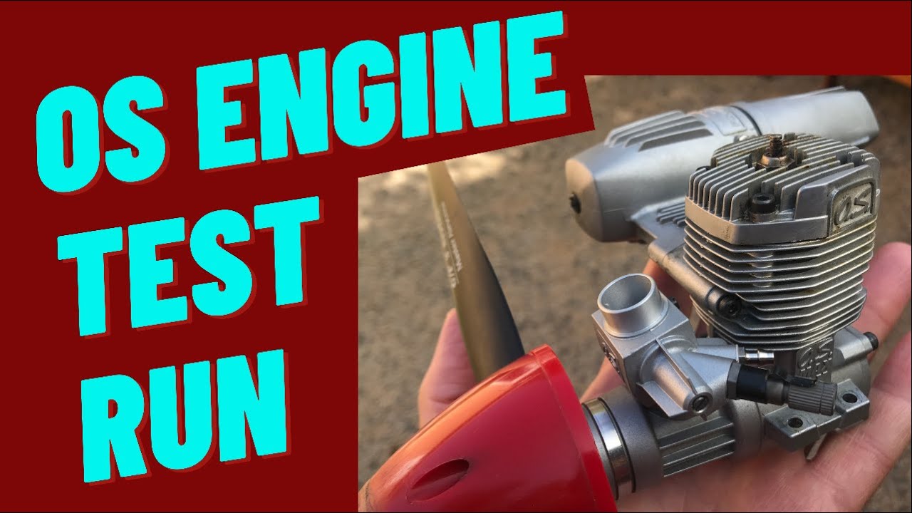 OS Max Engines .46 AXII test run - YouTube