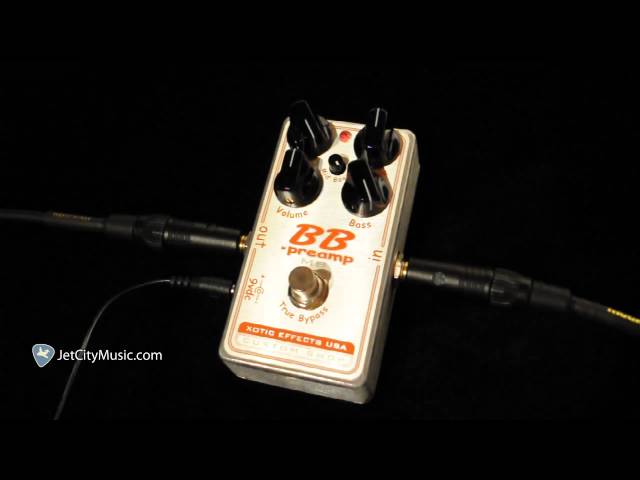 Xotic BB Preamp MB - YouTube