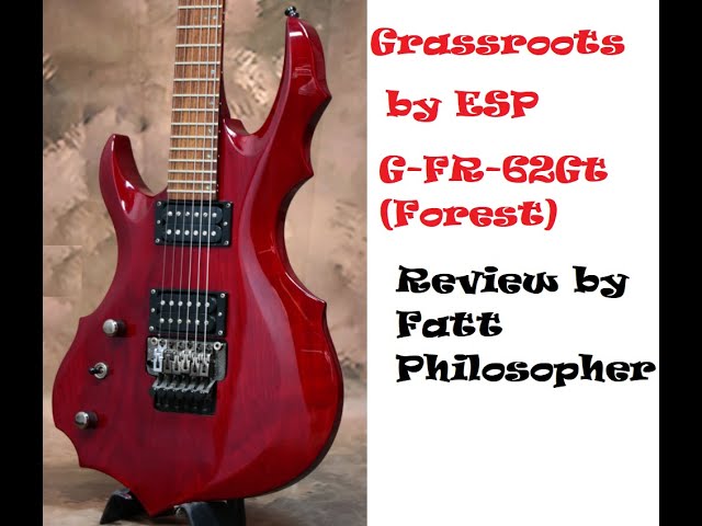 ESP Grassroots G-FR (Forest) 62GT Review - YouTube