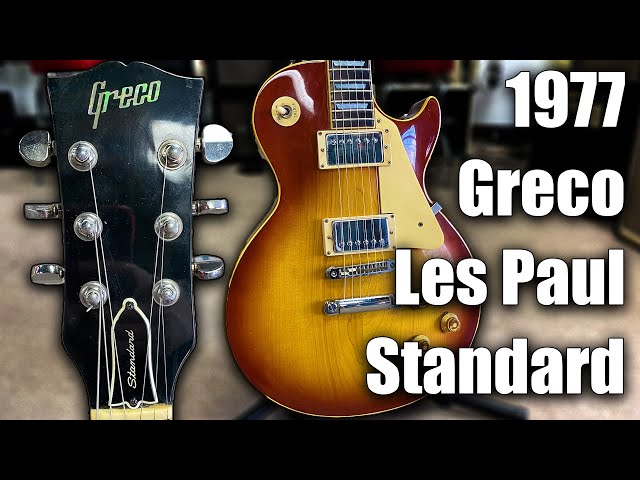 1970s Greco Les Paul Setup! - YouTube