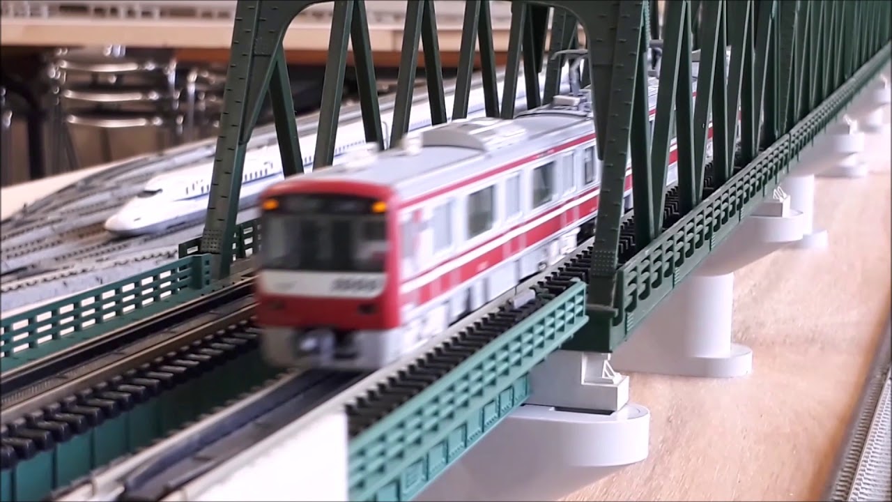 京急新1000形ステンレス車 Nゲージ 鉄道模型 - YouTube