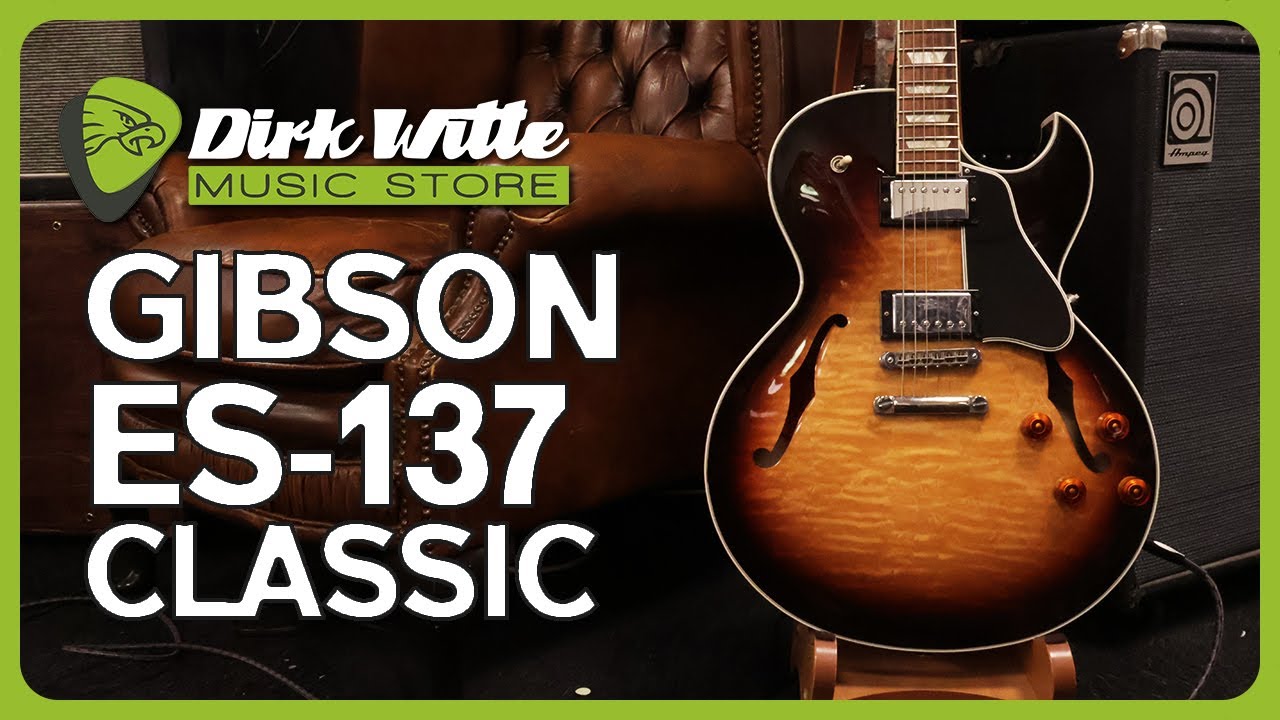 Dirk Witte | 2007 Gibson ES-137 Classic - YouTube