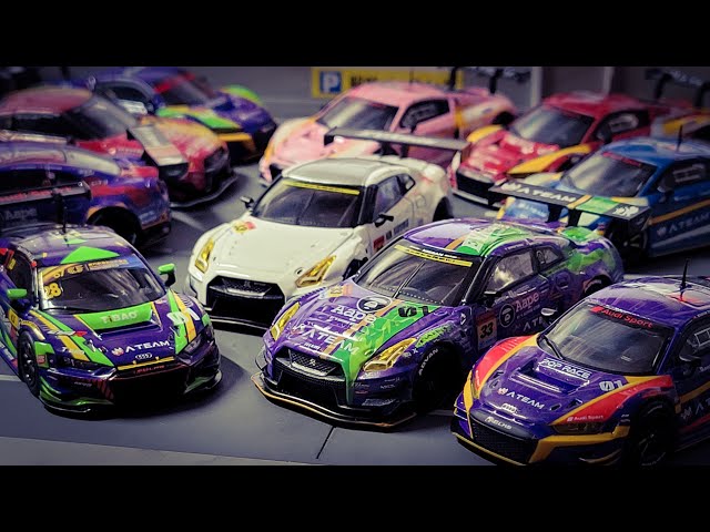 MINI GT x Pop Race #90 #91 #128 #173 | Nissan GT-R NISMO GT3 EVA