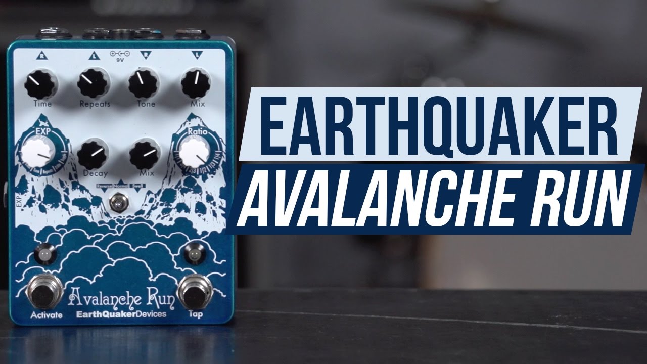 EarthQuaker Devices Avalanche Run Pedal - YouTube