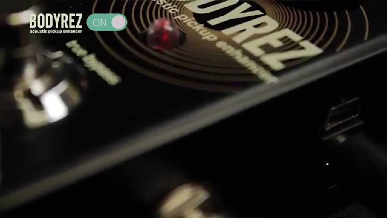 TC Electronic BodyRez Acoustic Pickup Enhancer Pedal 000-DD102-00010