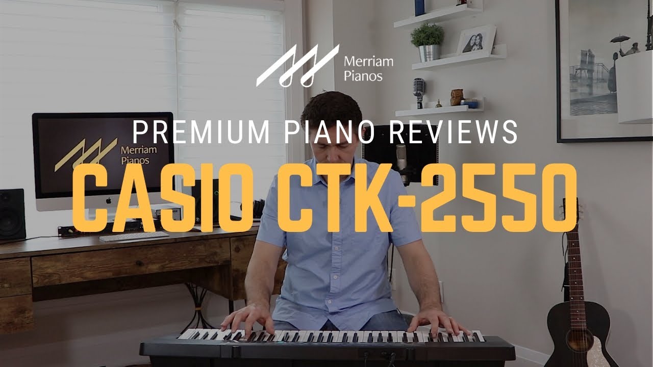 🎹Casio CTK-2550 Portable Keyboard Review & Demo - Best Budget
