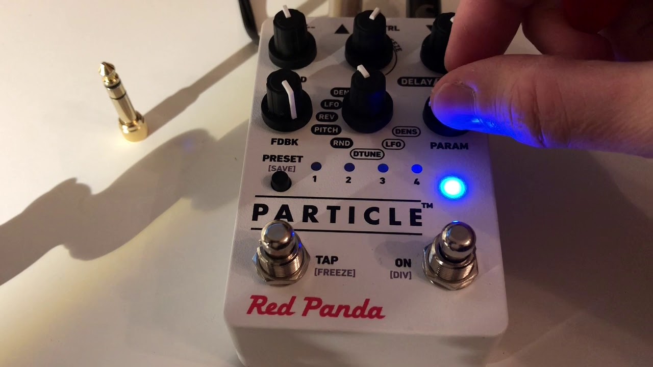 Red Panda Particle - granular delay