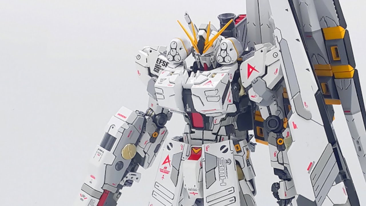 MG 1/100 RX-93 Nu Gundam Ver.Ka with HWS Option - Custom Build(v