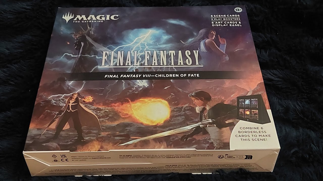 Magic the Gathering: Final Fantasy VIII Scene Box Unboxing - YouTube