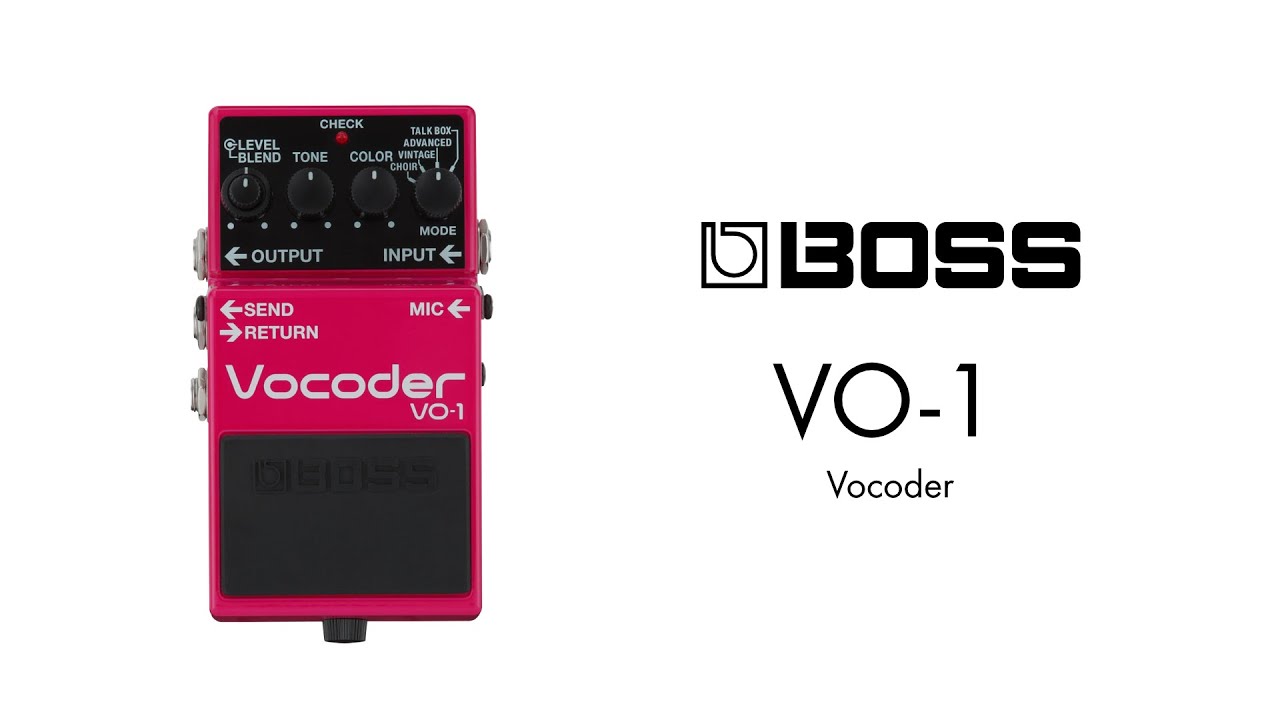 中古】ボコーダー エフェクター BOSS VO-1 Vocoder ボコーダー