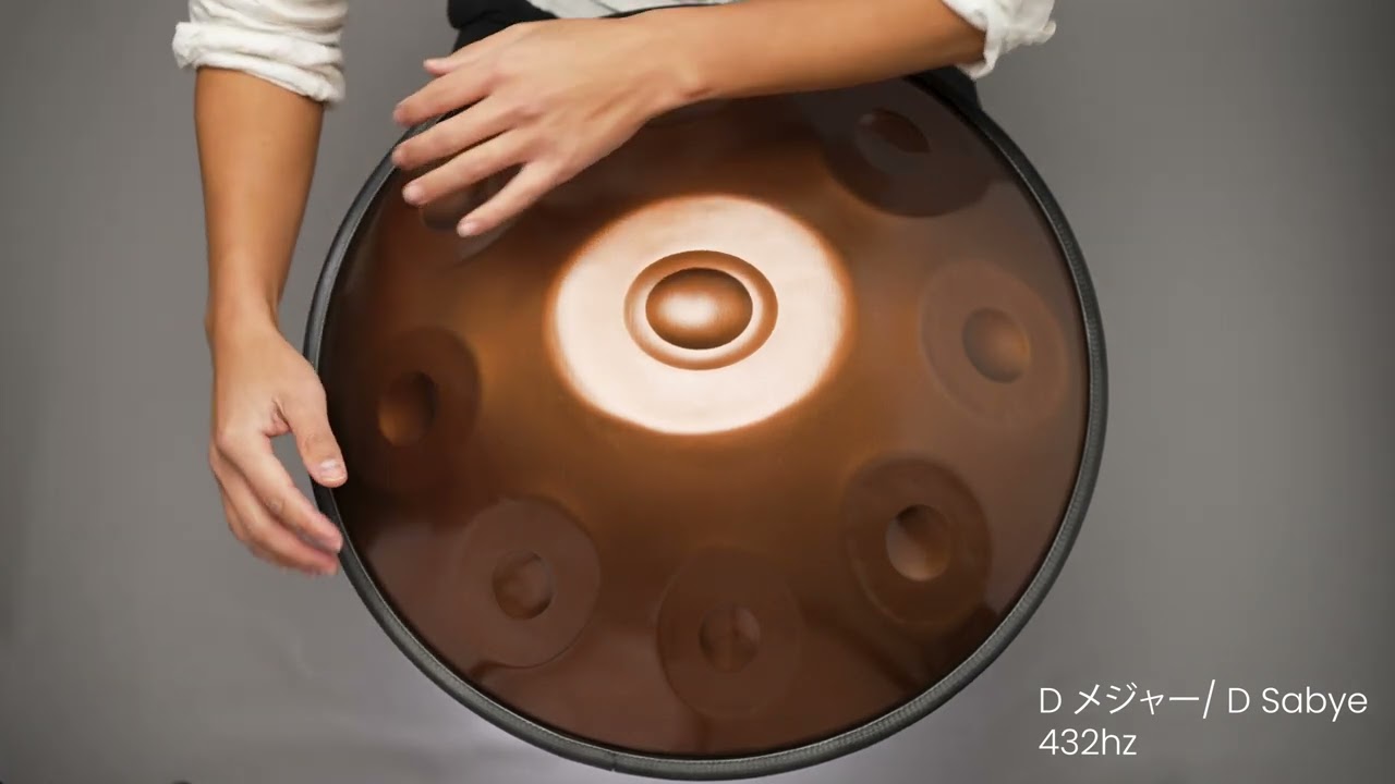 MASH handpan. 9音 D Sabye ・D メジャー 432hz - YouTube