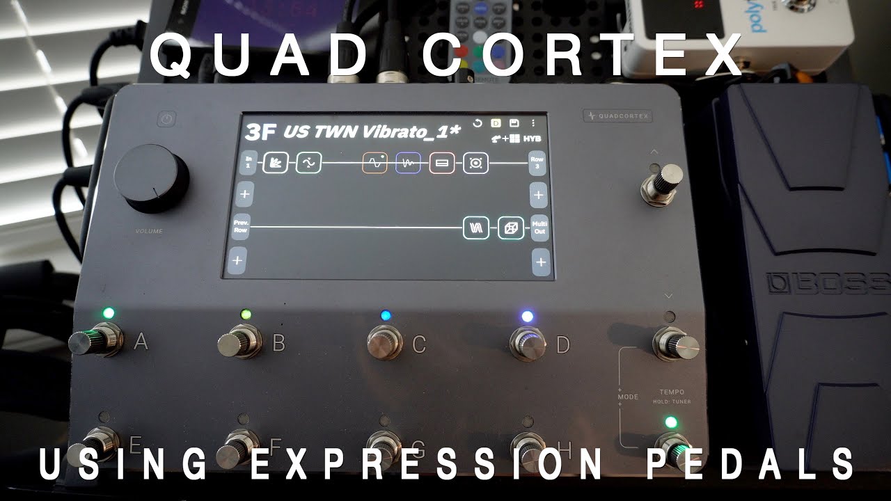 The best pedal for the QUAD CORTEX is this one! - YouTube