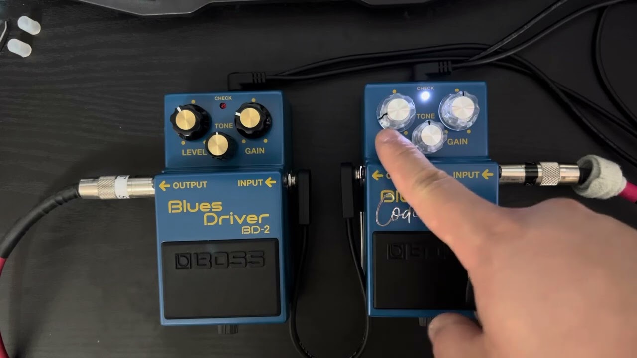 大人気だったBOSS BD-2モディファイ！RE-J/SuperとPro +を弾いてみた‬