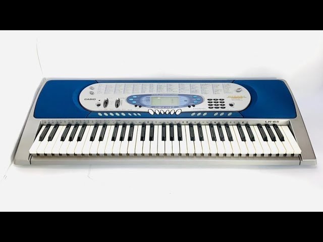 CASIO Keyboard LK-65(JP) 内蔵曲デモ Demo Songs - 2000 - YouTube