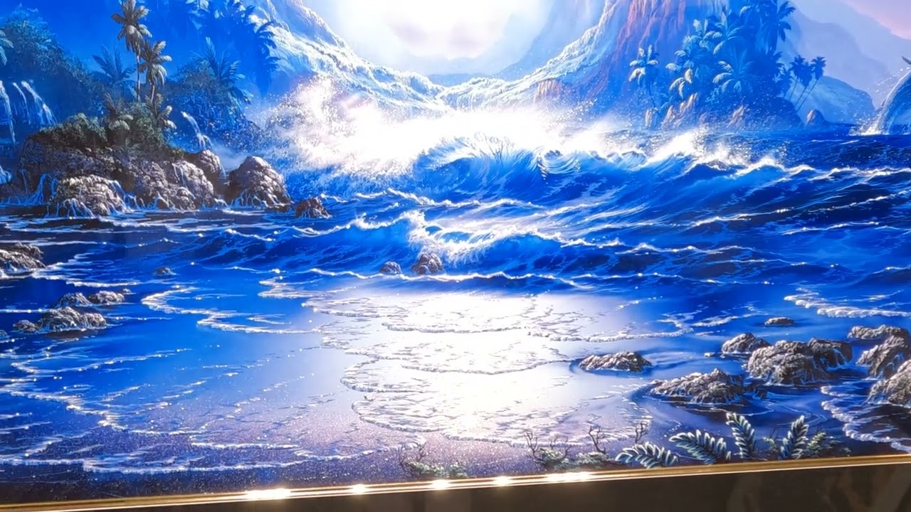 クリスチャン・リース・ラッセン セレニティ 海 絵画 風景画 ハワイ