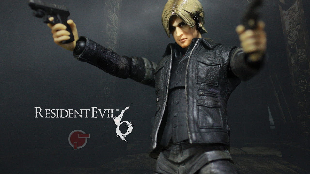 Toy Review: Play Arts Kai Leon S. Kennedy (Resident Evil 6) - YouTube