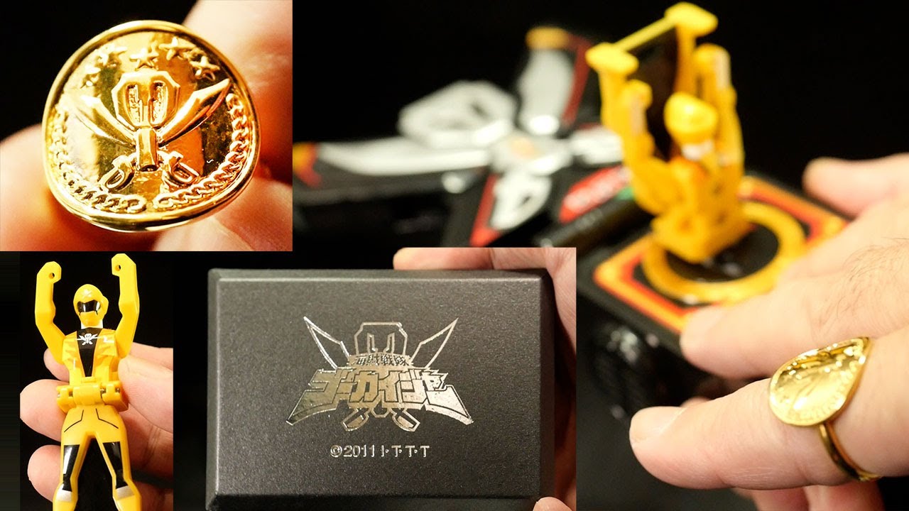 ゴーカイイエロー【ルカ・ミルフィ コインリング】海賊戦隊