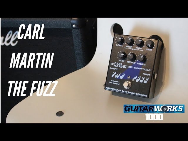 Carl Martin The Fuzz - Best Fuzz ever! - YouTube