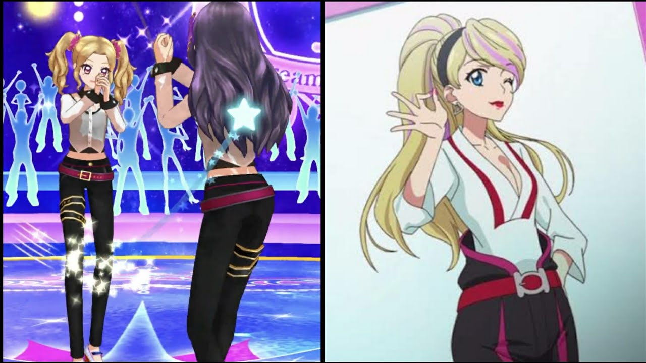 アイカツ！の如月ルーシーみたいなコーデ 大地のの＆白樺リサのin