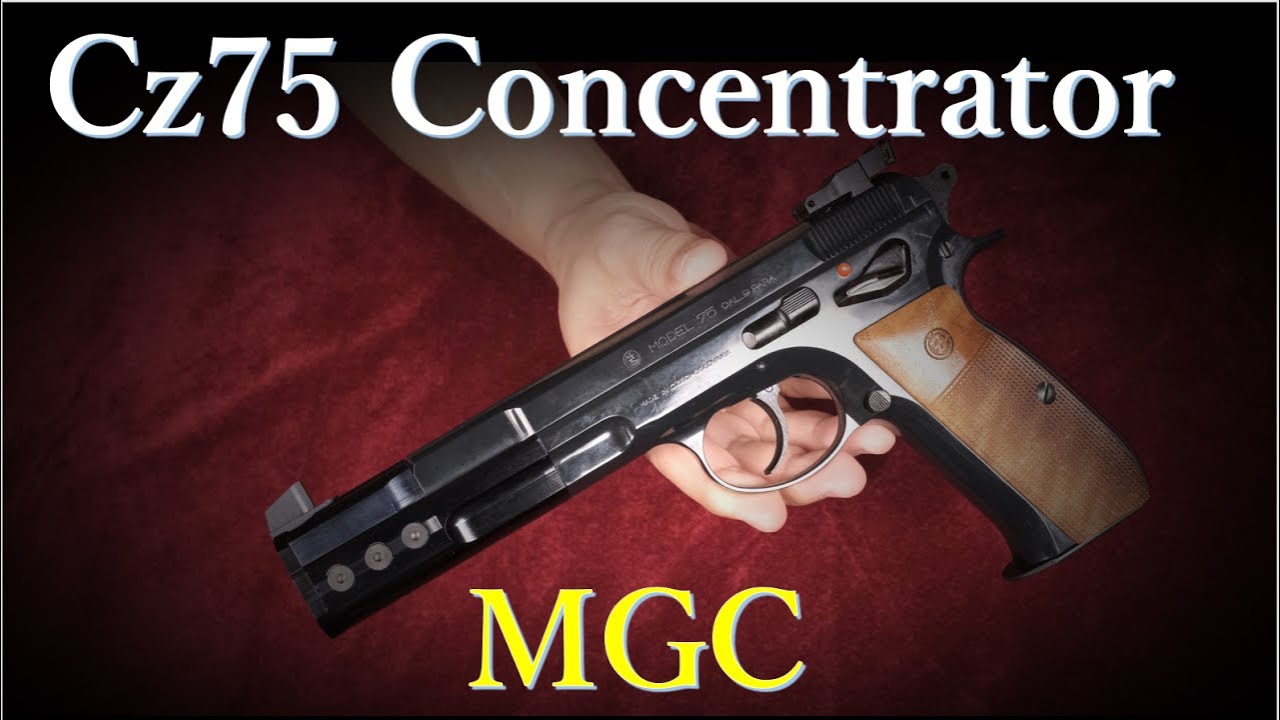 絶版 MGC Cz75 コンセントレーター 固定スライド & MGC各モデル - YouTube