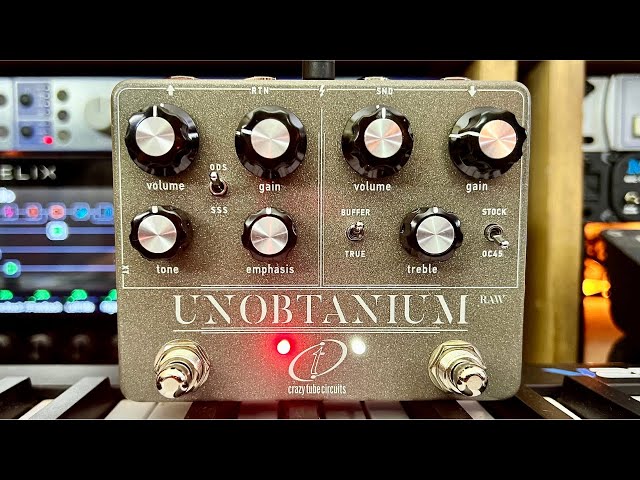CRAZY TUBE CIRCUITS - UNOBTANIUM RAW - DEMO-REVIEW-SAMPLES - YouTube