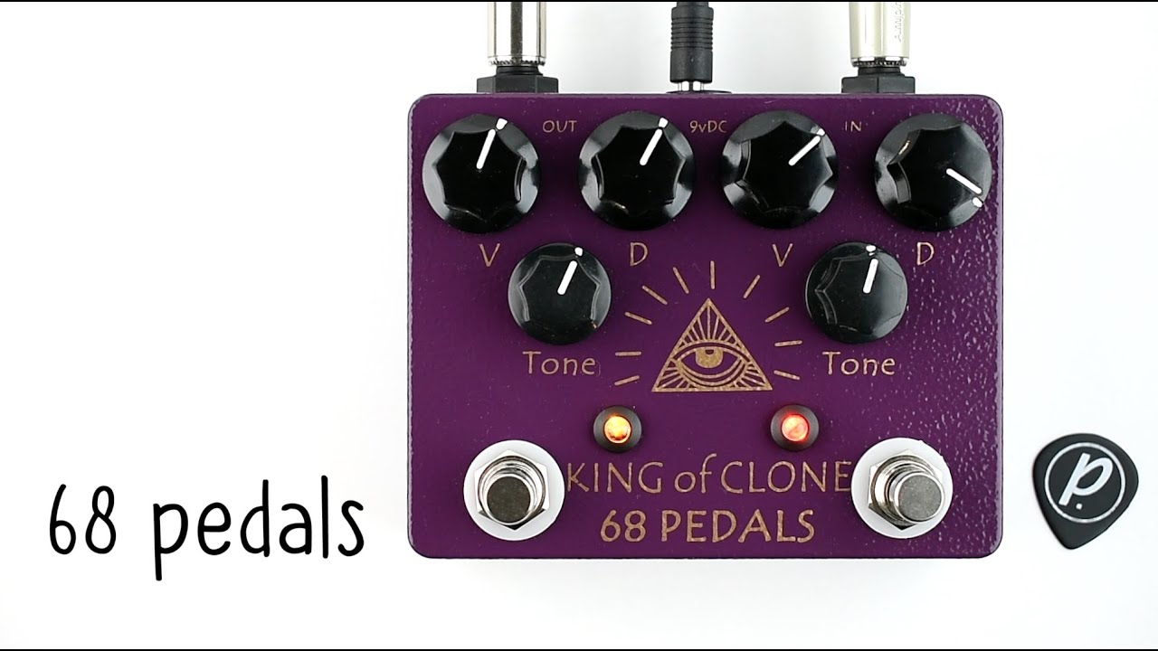 コスパ最強KoTクローンペダルはこれだ！！『68pedals ALL-SEEING EYE