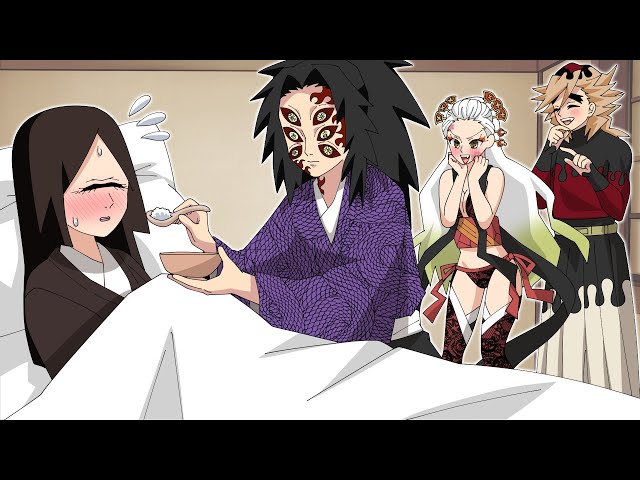 鬼滅の刃】もしも風邪を引いた鳴女を黒死牟が看病したらどうなるのか