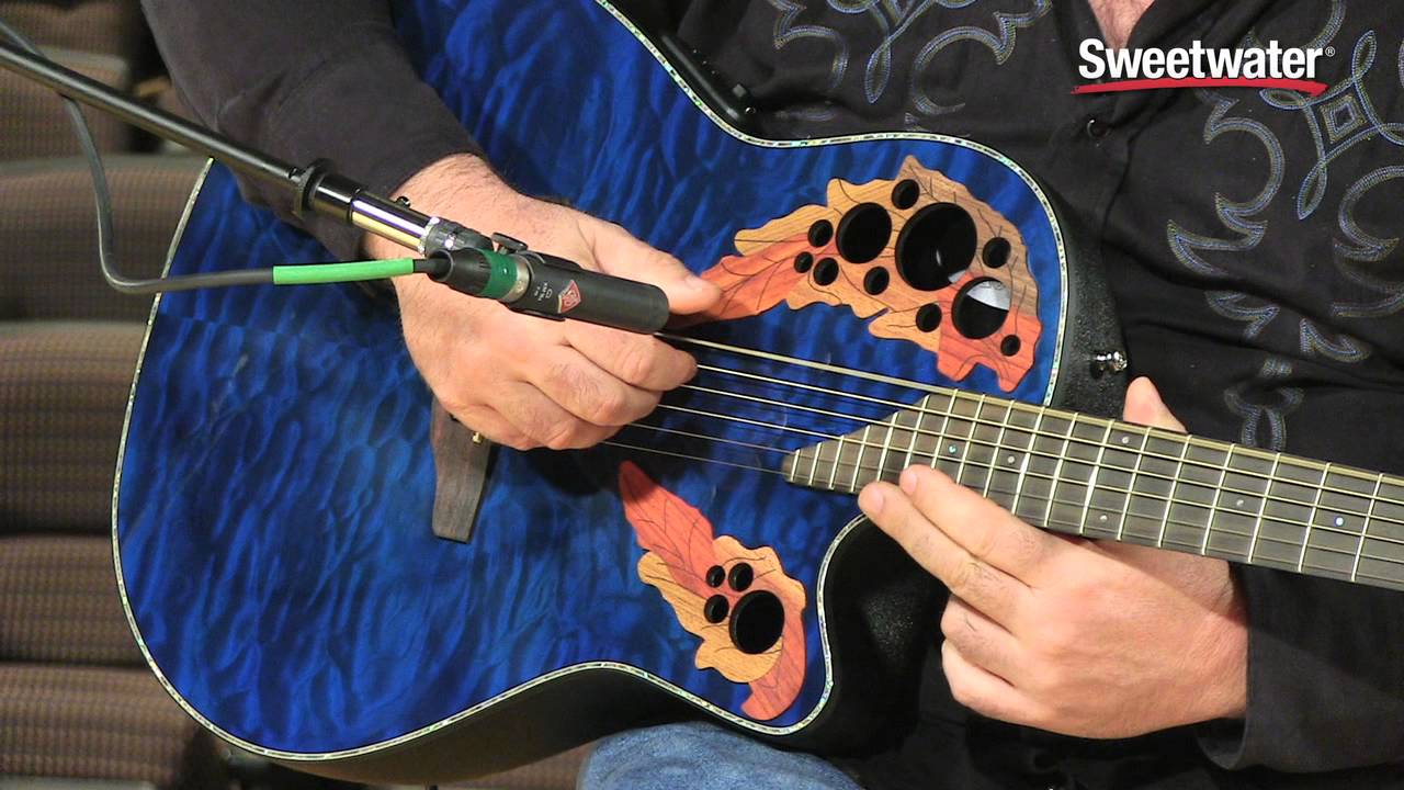 Ovation Celebrity Elite Plus CE44P-8TQ Acoustic-electric Guitar