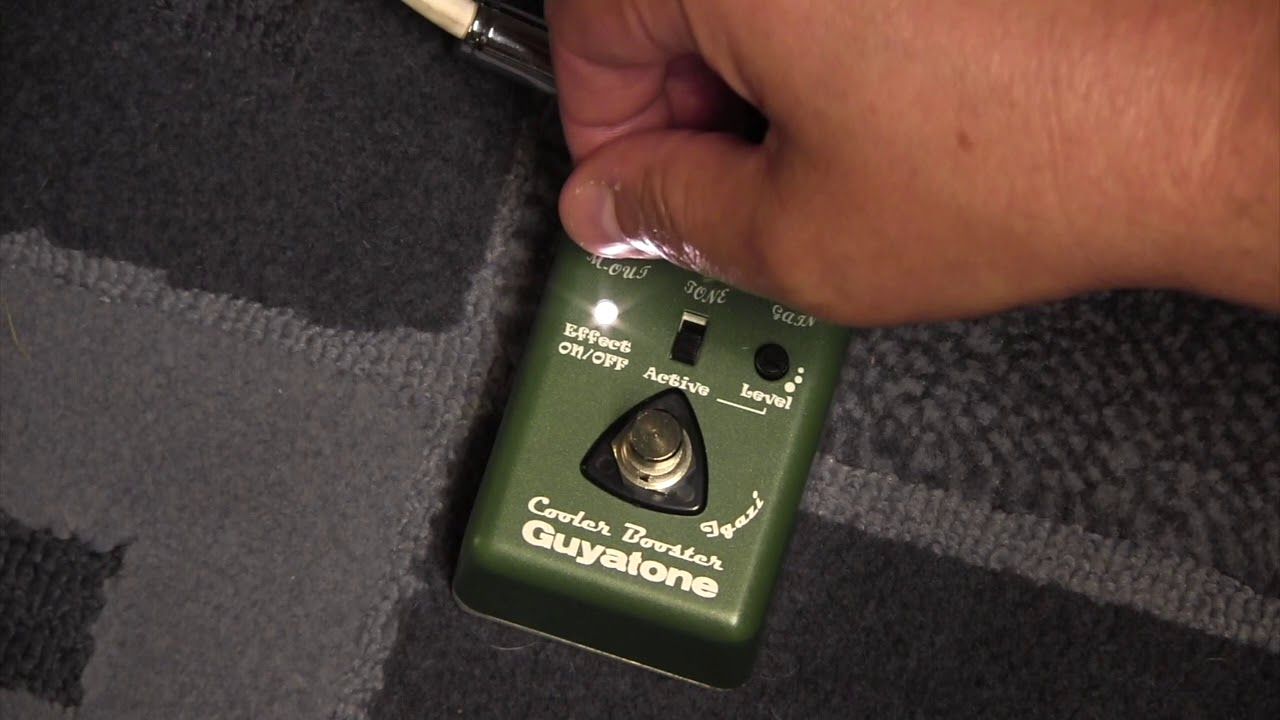 Guyatone CBU1 Cooler Booster Demo - YouTube