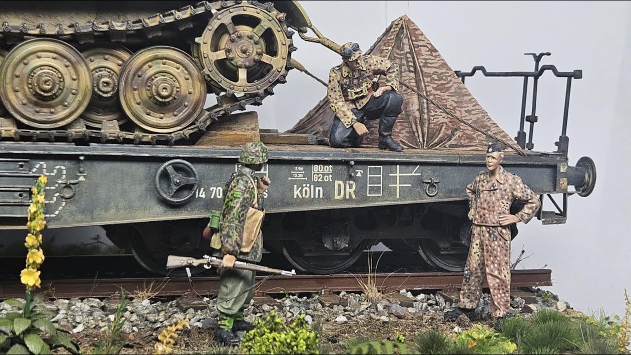 German Gedecker Guterwagen Gr 15t, Thunder model 1:35 - YouTube