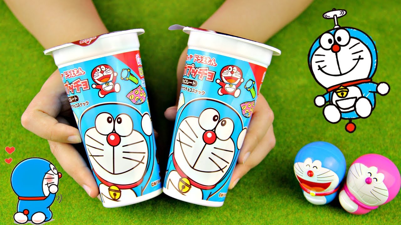 DORAEMON Chocolate Ball with Surprise Doraemon Sticker ドラえもん