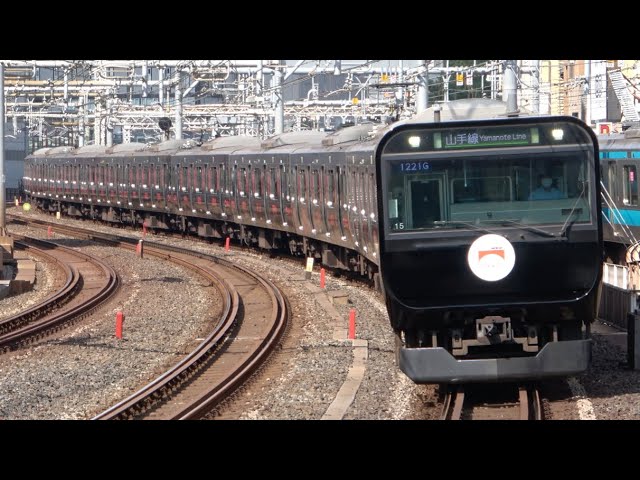 E235系トウ15編成 「黒い山手線」運行開始 2022.10.1 - YouTube