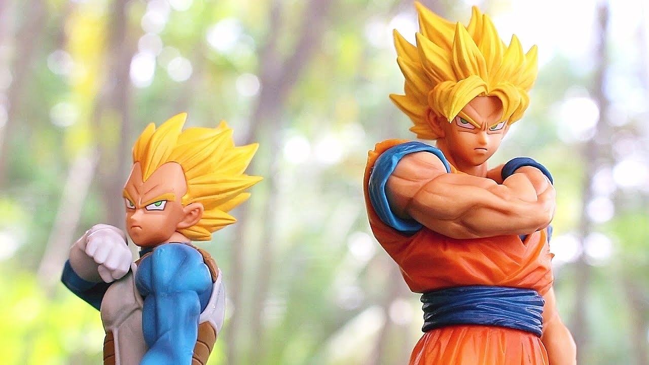 Dragon Ball Z Figure Review - Resolution of Soldiers Vegeta & Son