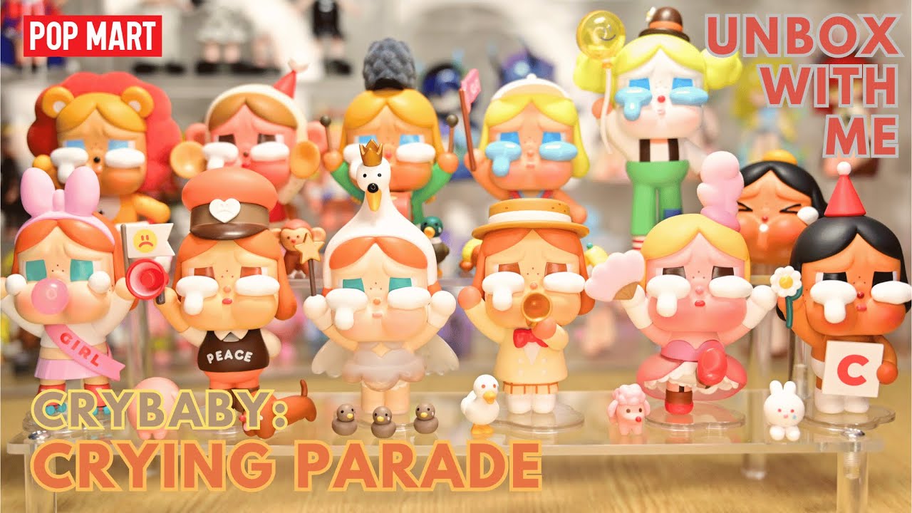 POP MART】CRYBABY: CRYING PARADE | Crybaby has been restocked in