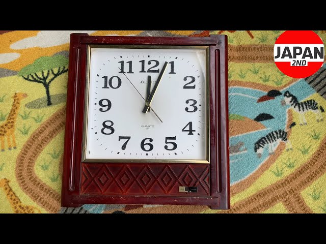 SEIKO Chiming Wall Clock QB528B セイコー 壁掛け時計 昭和レトロ