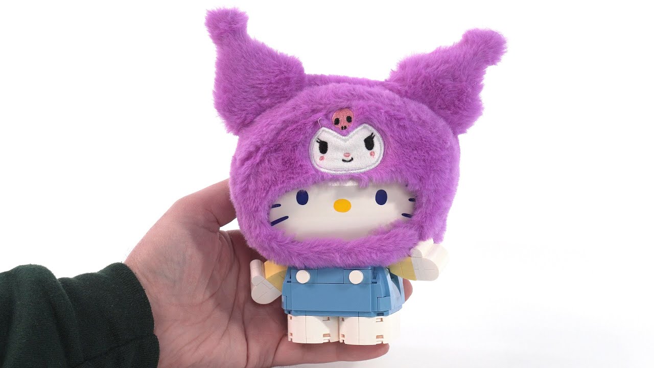 BrickCraft Hello Kitty Fluffy Fit w/ Kuromi reviewed! This is just