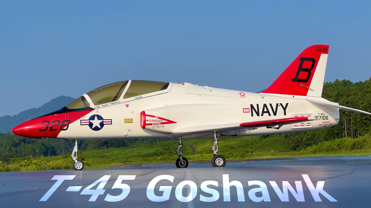 ジェットエンジンを搭載したラジコン飛行機を飛ばしてみた/Jet Legend