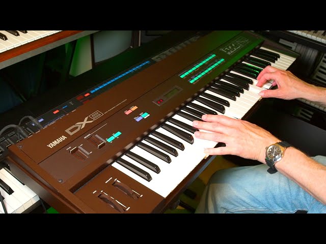 Yamaha DX9 from 1983 - The crippled twin brother of the DX7 - YouTube