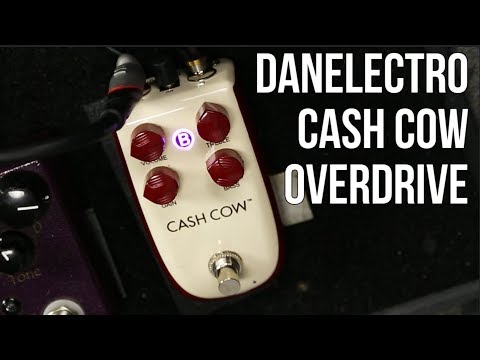 Guitar Effects Pedals: Overdrive - Danelectro Cash Cow - YouTube