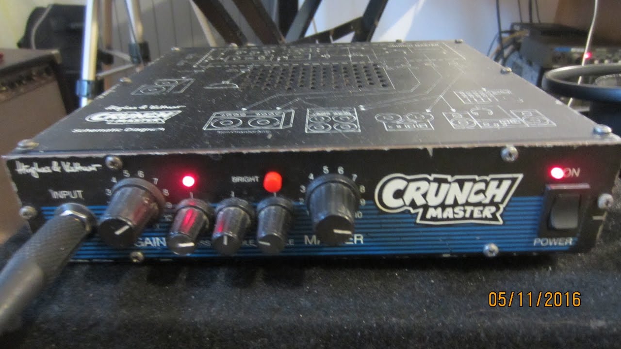 Hughes&Kettner Crunch Master and Celestion Marquee - clean tone