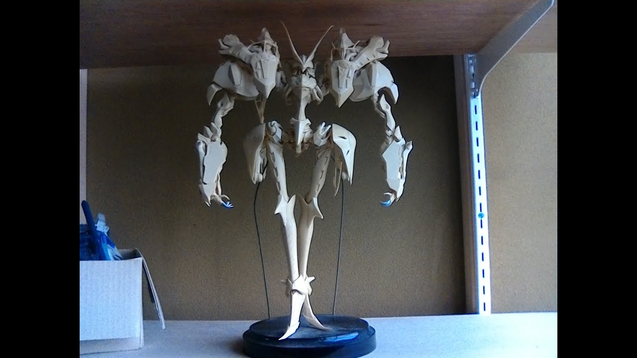 ヤクトミラージュの仮組レビューです。海洋堂ガレージキットを改造